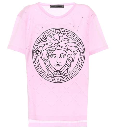 versace pink sweater|Versace t shirt women.